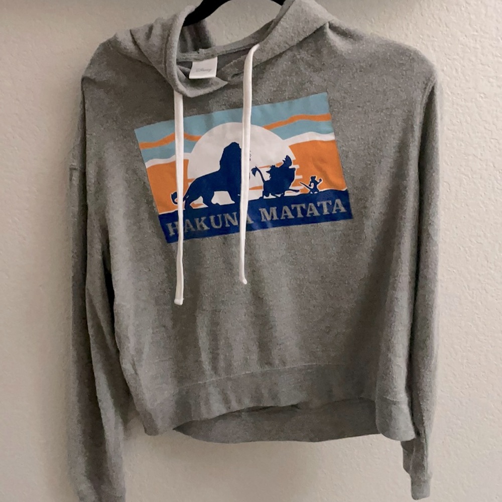 Lion King crop sweatshirt Medium